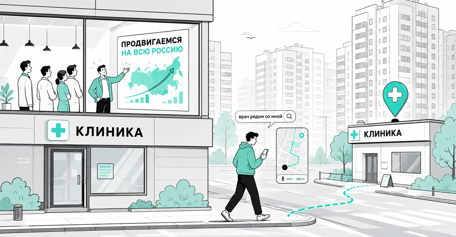 Локальное SEO для клиники